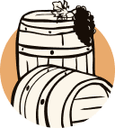 Illustration vinifications naturelles - pierre et antonin