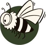 Illustration abeilles aux côté de pierre et antonin