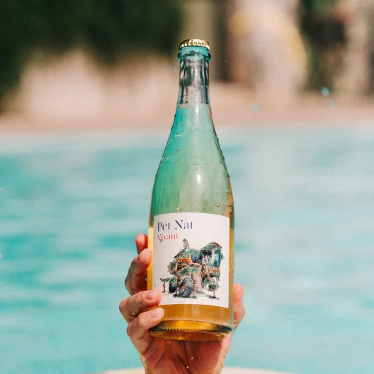 Pet nat vivant blanc - piscine